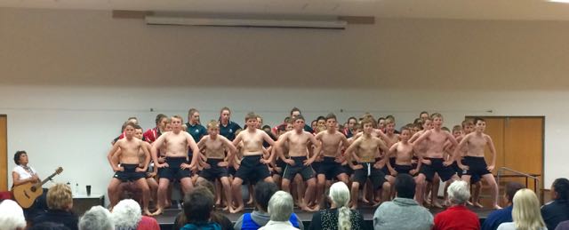 Haka time.